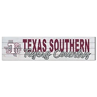 Texas Southern Tigers 40'' x 10'' Logo Sign