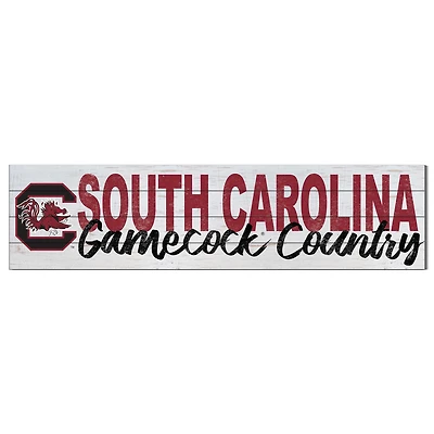 South Carolina Gamecocks 40'' x 10'' Logo Sign