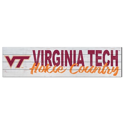 Virginia Tech Hokies 40'' x 10'' Logo Sign