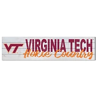 Virginia Tech Hokies 40'' x 10'' Logo Sign