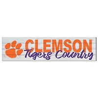 Clemson Tigers 40'' x 10'' Logo Sign
