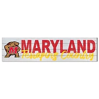 Maryland Terrapins 40'' x 10'' Logo Sign