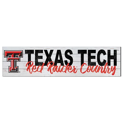Texas Tech Red Raiders 40'' x 10'' Logo Sign