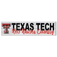 Texas Tech Red Raiders 40'' x 10'' Logo Sign