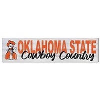 Oklahoma State Cowboys 40'' x 10'' Logo Sign