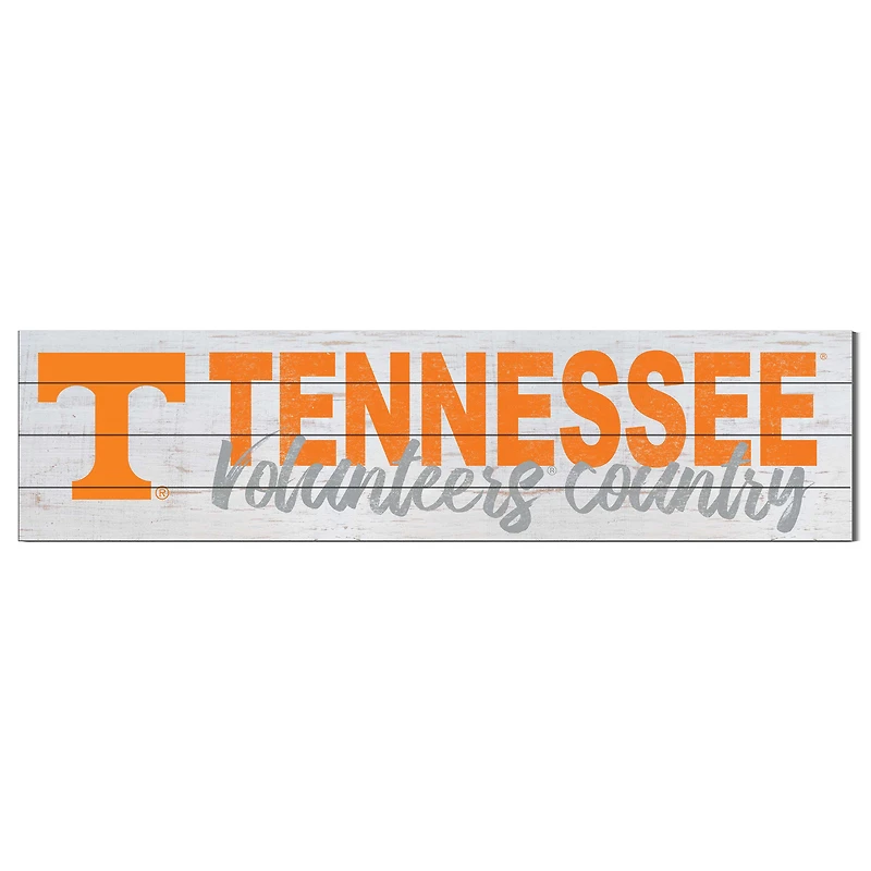 Tennessee Volunteers 40'' x 10'' Logo Sign