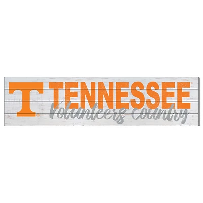 Tennessee Volunteers 40'' x 10'' Logo Sign