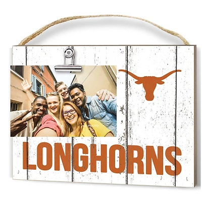Texas Longhorns 8'' x 10'' Weathered Clip It Frame