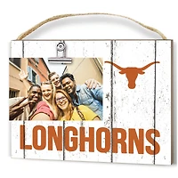 Texas Longhorns 8'' x 10'' Weathered Clip It Frame
