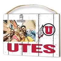 Utah Utes 8'' x 10'' Weathered Clip It Frame