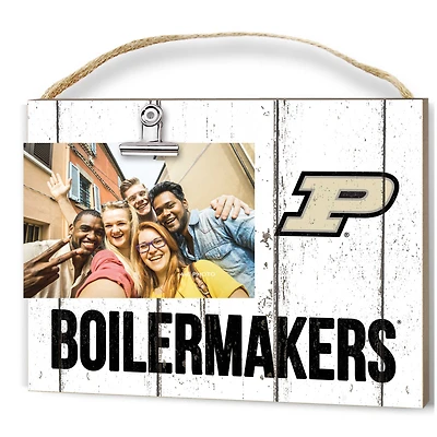 Purdue Boilermakers 8'' x 10'' Weathered Clip It Frame