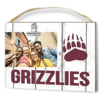 Montana Grizzlies 8'' x 10'' Weathered Clip It Frame