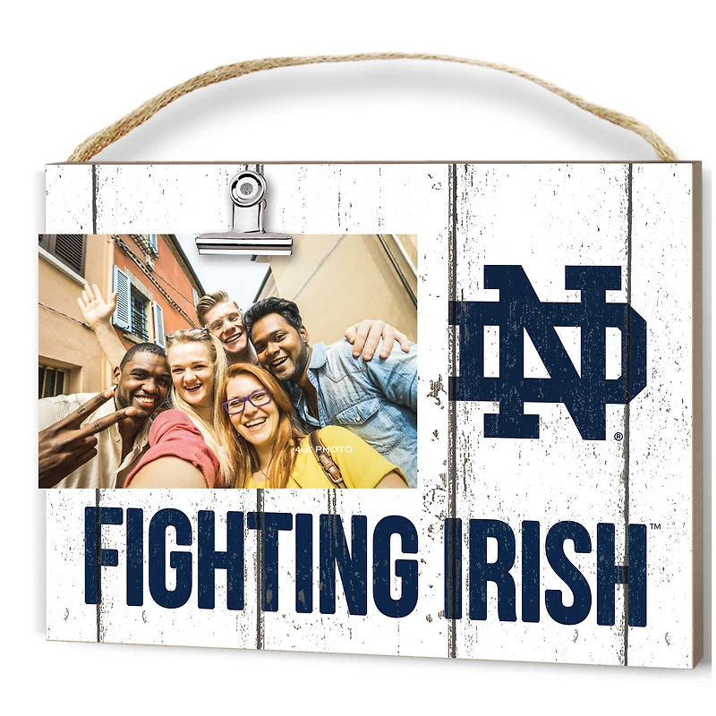 Notre Dame Fighting Irish 8'' x 10'' Weathered Clip It Frame
