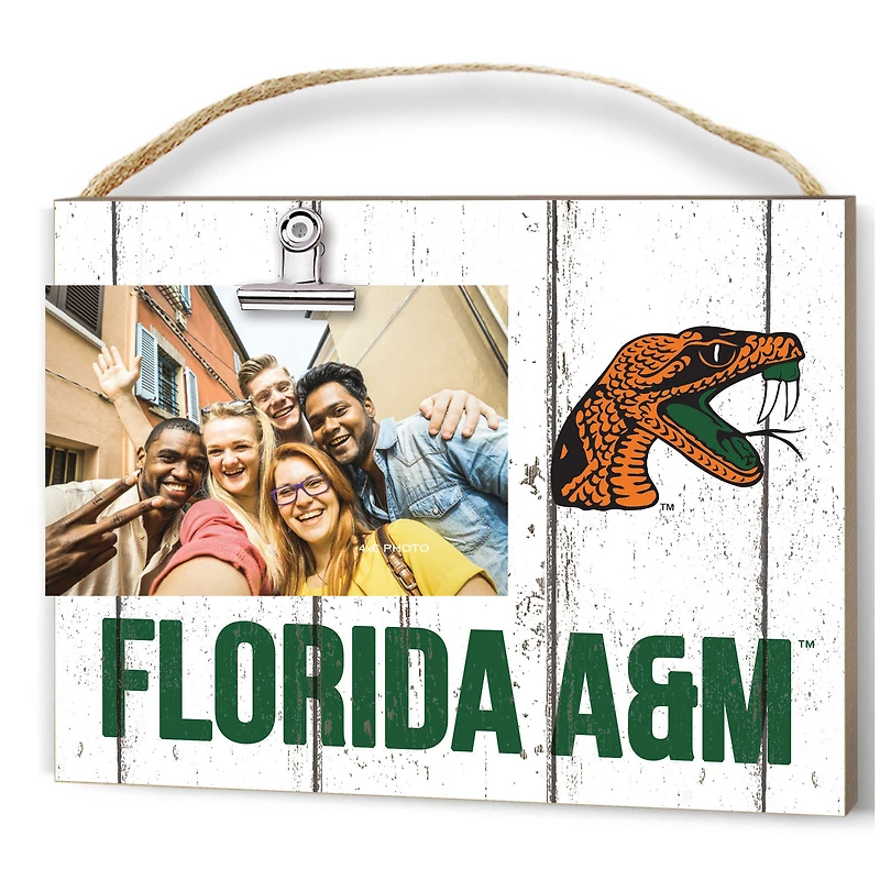 Florida A&M Rattlers 8'' x 10'' Weathered Clip It Frame