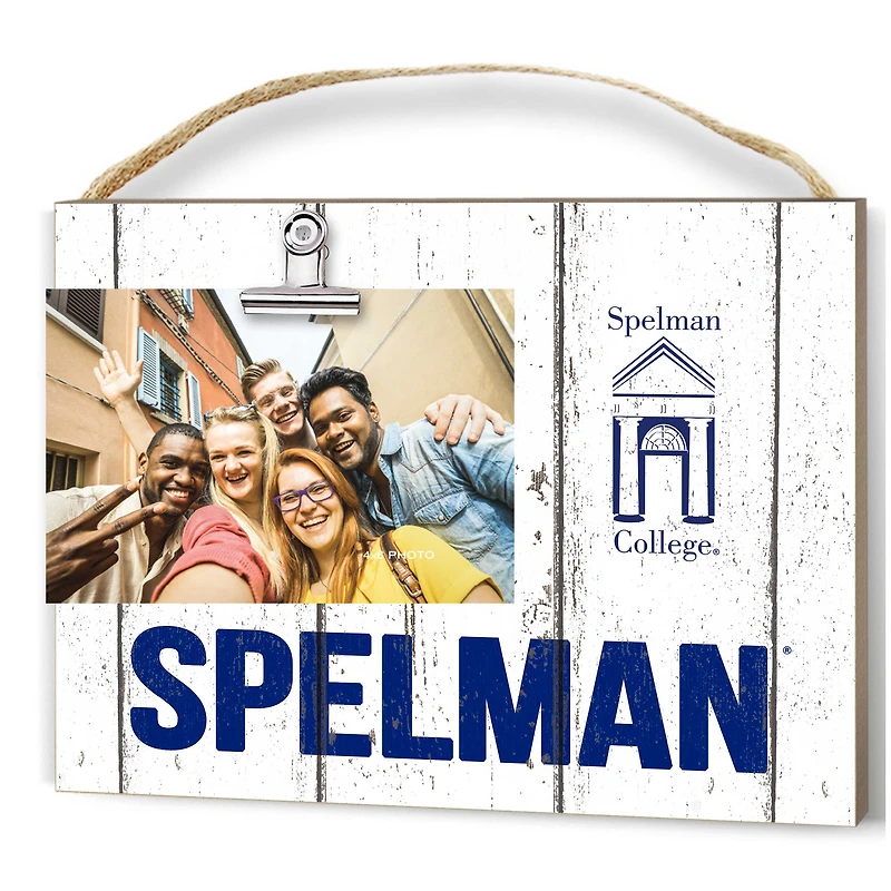 Spelman College Jaguars 8'' x 10'' Weathered Clip It Frame