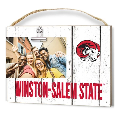 Winston-Salem State Rams 8'' x 10'' Weathered Clip It Frame