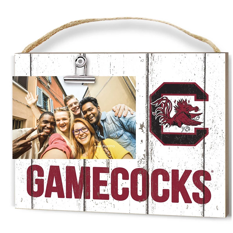 South Carolina Gamecocks 8'' x 10'' Weathered Clip It Frame