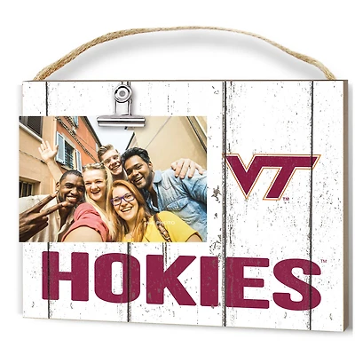 Virginia Tech Hokies 8'' x 10'' Weathered Clip It Frame