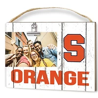 Syracuse Orange 8'' x 10'' Weathered Clip It Frame
