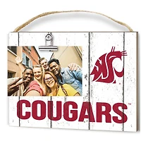 Washington State Cougars 8'' x 10'' Weathered Clip It Frame