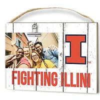 Illinois Fighting Illini 8'' x 10'' Weathered Clip It Frame