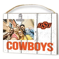 Oklahoma State Cowboys 8'' x 10'' Weathered Clip It Frame
