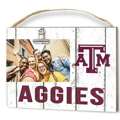 Texas A&M Aggies 8'' x 10'' Weathered Clip It Frame