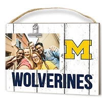Michigan Wolverines 8'' x 10'' Weathered Clip It Frame