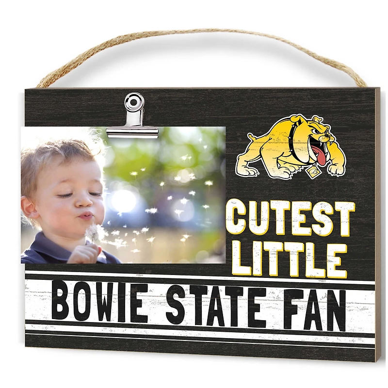 Bowie State Bulldogs 8'' x 10'' Cutest Little Team Logo Clip Photo Frame