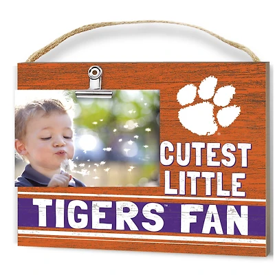 Clemson Tigers 8'' x 10'' Cutest Little Team Logo Clip Photo Frame