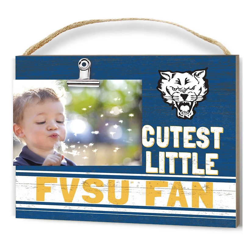 Fort Valley State Wildcats 8'' x 10'' Cutest Little Team Logo Clip Photo Frame