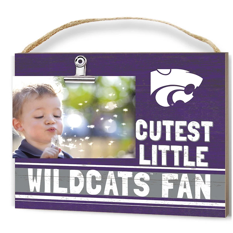 Kansas State Wildcats 8'' x 10'' Cutest Little Team Logo Clip Photo Frame