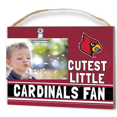Louisville Cardinals 8'' x 10'' Cutest Little Team Logo Clip Photo Frame