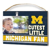 Michigan Wolverines 8'' x 10'' Cutest Little Team Logo Clip Photo Frame