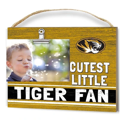 Missouri Tigers 8'' x 10'' Cutest Little Team Logo Clip Photo Frame