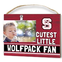 NC State Wolfpack 8'' x 10'' Cutest Little Team Logo Clip Photo Frame