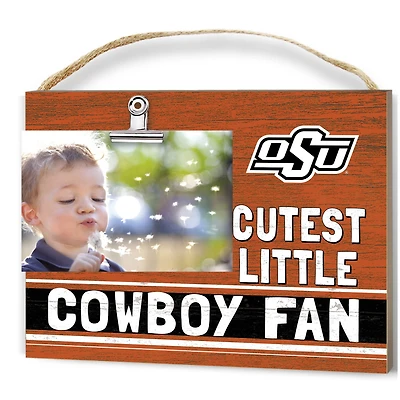 Oklahoma State Cowboys 8'' x 10'' Cutest Little Team Logo Clip Photo Frame