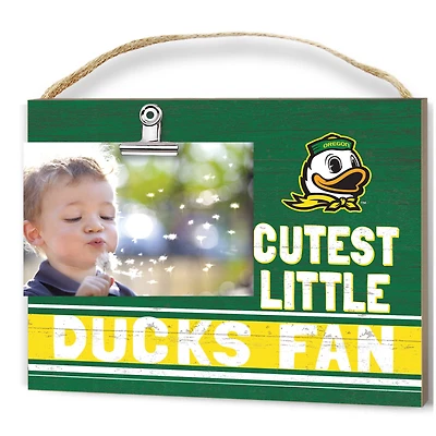 Oregon Ducks 8'' x 10'' Cutest Little Team Logo Clip Photo Frame