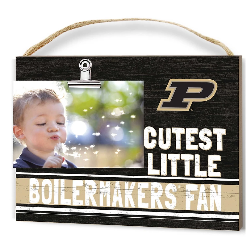 Purdue Boilermakers 8'' x 10'' Cutest Little Team Logo Clip Photo Frame
