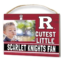 Rutgers Scarlet Knights 8'' x 10'' Cutest Little Team Logo Clip Photo Frame