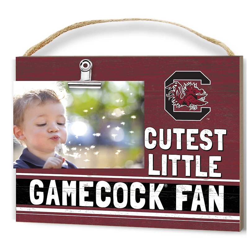 South Carolina Gamecocks 8'' x 10'' Cutest Little Team Logo Clip Photo Frame