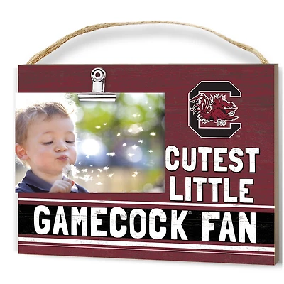 South Carolina Gamecocks 8'' x 10'' Cutest Little Team Logo Clip Photo Frame