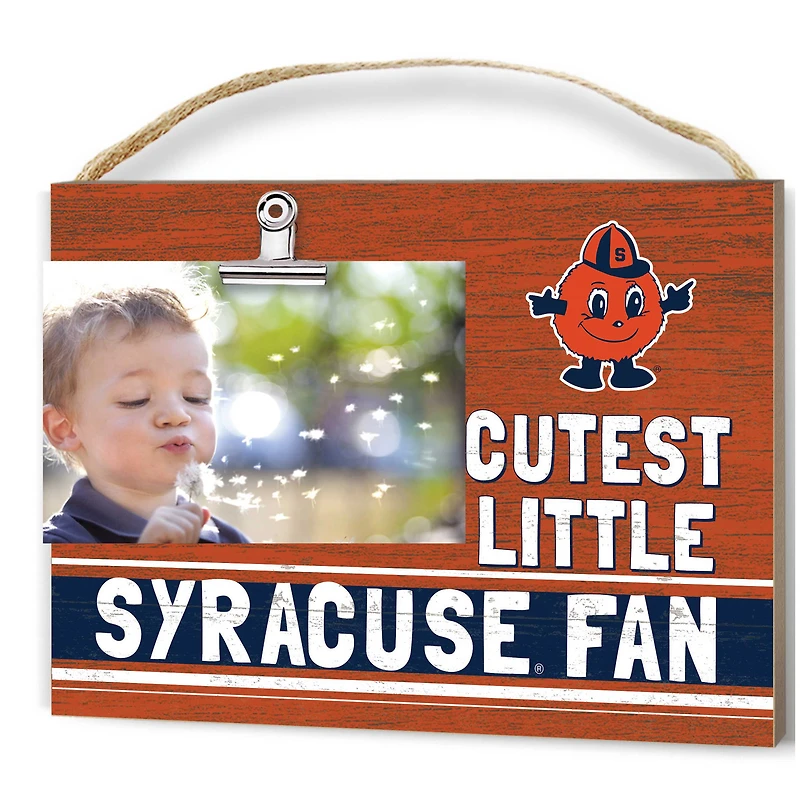 Syracuse Orange 8'' x 10'' Cutest Little Team Logo Clip Photo Frame