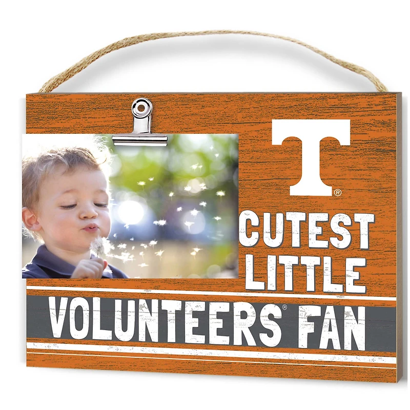 Tennessee Volunteers 8'' x 10'' Cutest Little Team Logo Clip Photo Frame