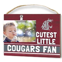 Washington State Cougars 8'' x 10'' Cutest Little Team Logo Clip Photo Frame