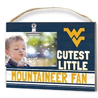 West Virginia Mountaineers 8'' x 10'' Cutest Little Team Logo Clip Photo Frame