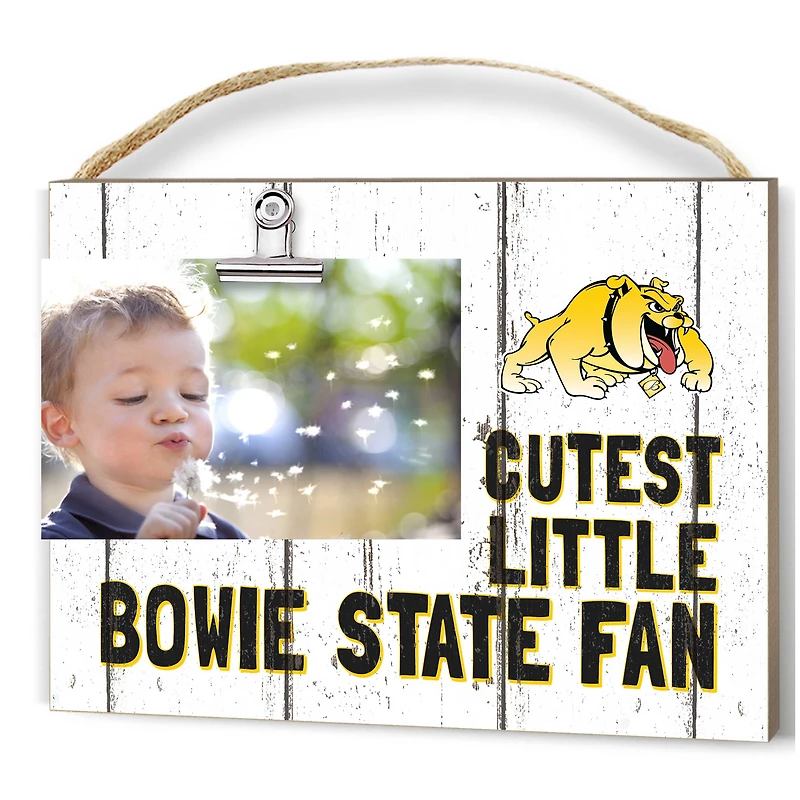 Bowie State Bulldogs 8'' x 10'' Cutest Little Weathered Logo Clip Photo Frame