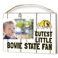 Bowie State Bulldogs 8'' x 10'' Cutest Little Weathered Logo Clip Photo Frame