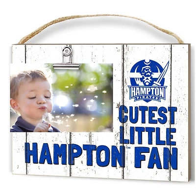 Hampton Pirates 8'' x 10'' Cutest Little Weathered Logo Clip Photo Frame