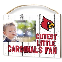 Louisville Cardinals 8'' x 10'' Cutest Little Weathered Logo Clip Photo Frame